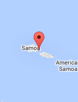 General map of Samoa