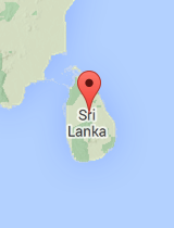 General map of Sri Lanka
