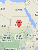 General map of Sudan