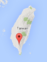 General map of Taiwan