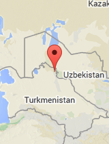 General map of Turkmenistan