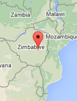 General map of Zimbabwe
